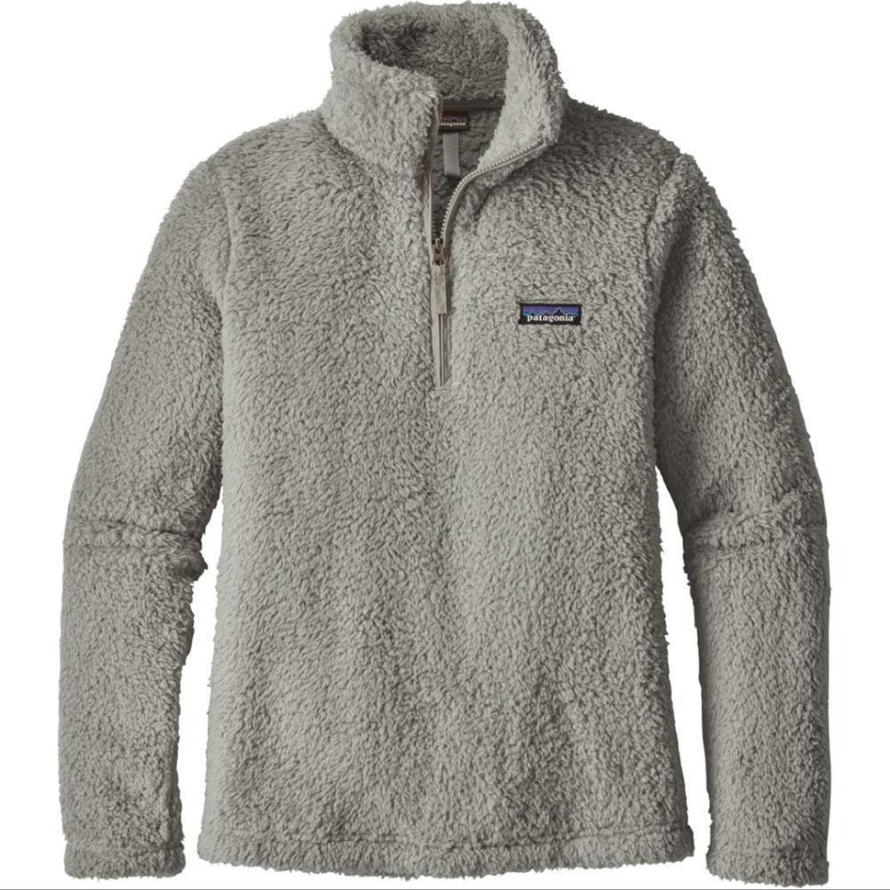 Patagonia Gray Cozy Fleece Quarter-Zip Pullover